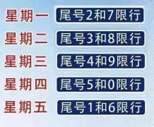 北京汽车限行时间表2023年5月