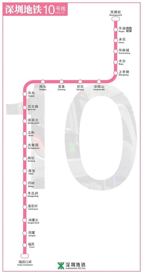 深圳地铁10号线线路图及运营管理解析