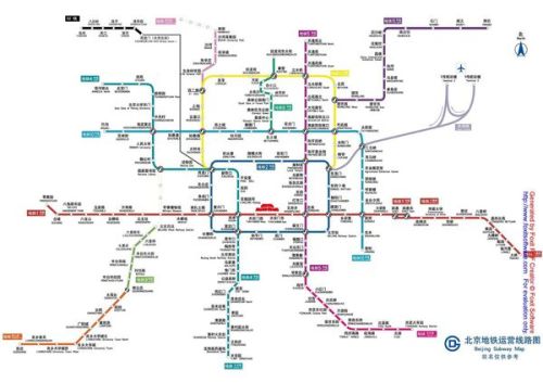 北京新地铁线路图解析与交通影响评估