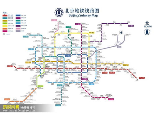 北京地铁新线路图解析与交通影响评估