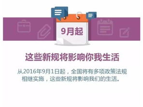 新规实施在即，九月起这些变革将影响你我生活