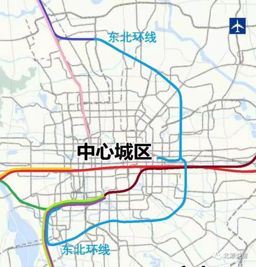 北京市地铁规划图解析与建议