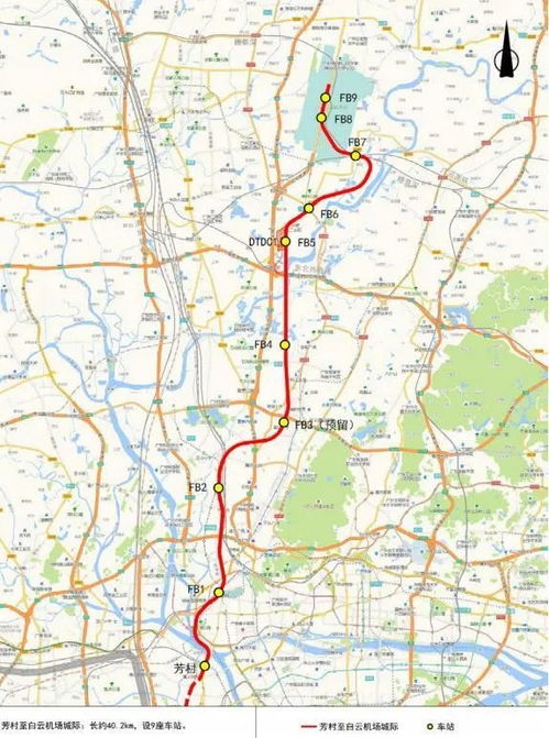 广州新地铁线路图解析与交通影响评估