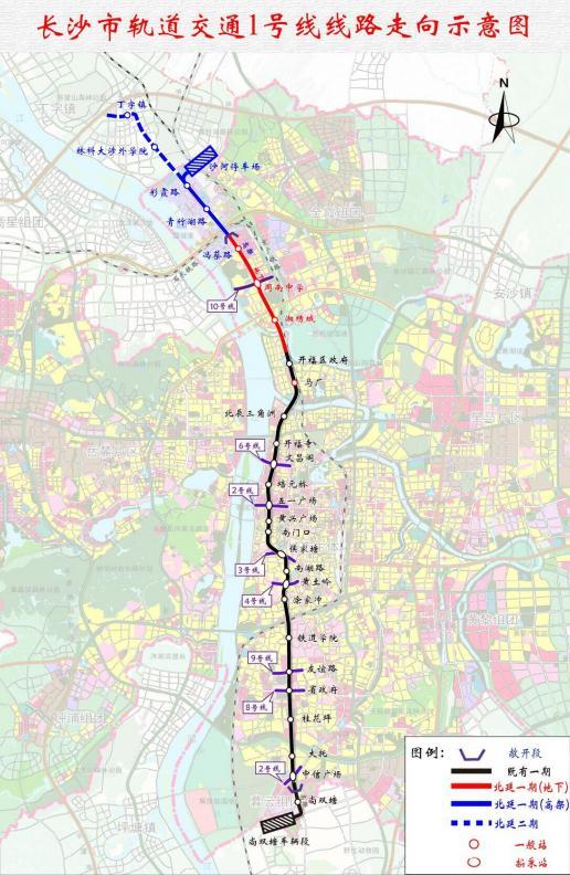 长沙地铁规划，构建城市新动脉