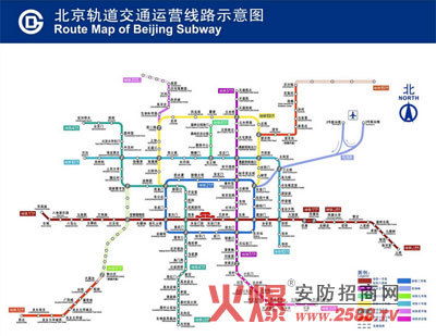 北京地铁未来规划图解析与展望